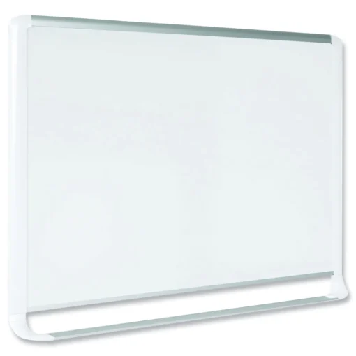Sale Magnetic Gold Ultra 48 in. x 36 in. Dry Erase Boards - White Surface/White/Natural Aluminum Frame Office Presentation Supplies
