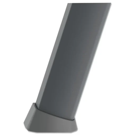 Clearance Quantum Heavy Duty 35.62 in. - 61.22 in. Plastic Display Easel - Black Office Presentation Supplies
