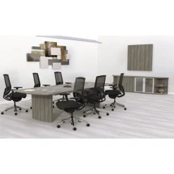 New Medina Series Conference Table Base 23.6w X 2d X 28.13h Gray Steel Office Electronics & Batteries