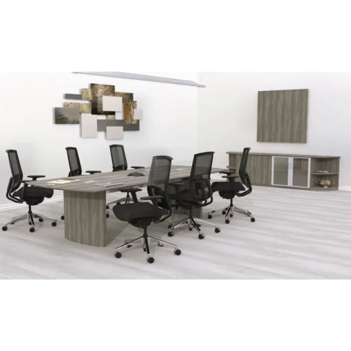 New Medina Series Conference Table Base 23.6w X 2d X 28.13h Gray Steel Office Electronics & Batteries