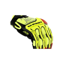 360 Gloves Hi-Viz M-Pact D4 - Small, Fluorescent Yellow Work Gloves
