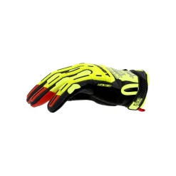 360 Gloves Hi-Viz M-Pact D4 - Small, Fluorescent Yellow Work Gloves