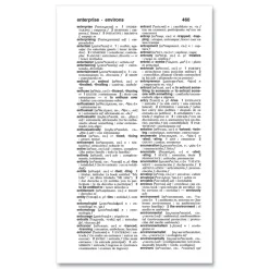 Hot 928 Pages Paperback Spanish-English Dictionary Paper & Printables