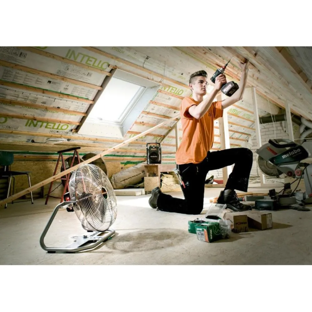 Best AV18 Cordless Lithium-Ion 3-Speed 14 in. Industrial Fan (Tool Only) Fans