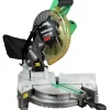 Outlet 10 in. Compound Miter Saw with Laser Marker Miter Saws|Scroll Saws