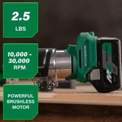 M1808DAQ4M 18V MultiVolt Brushless Lithium-Ion Cordless Trim Router (Tool Only) Woodworking Tools|Routers And Trimmers