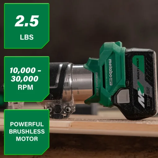 M1808DAQ4M 18V MultiVolt Brushless Lithium-Ion Cordless Trim Router (Tool Only) Woodworking Tools|Routers And Trimmers