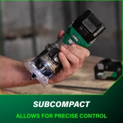 M1808DAQ4M 18V MultiVolt Brushless Lithium-Ion Cordless Trim Router (Tool Only) Woodworking Tools|Routers And Trimmers
