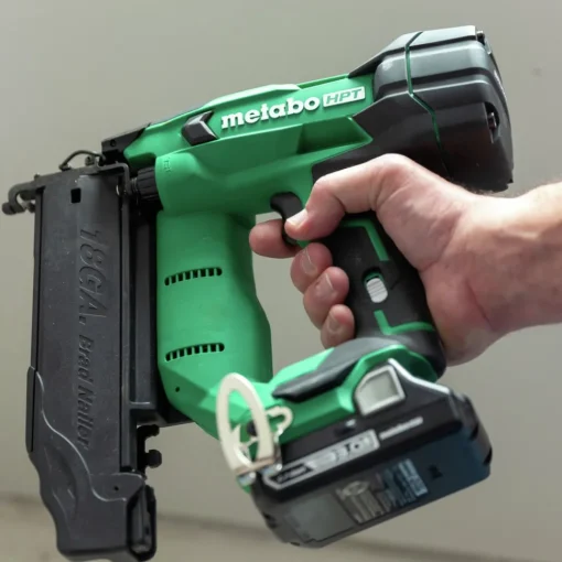 Outlet MultiVolt 18V Brushless Lithium-Ion 18 Gauge Cordless Brad Nailer (Tool Only) Nailers & Staplers