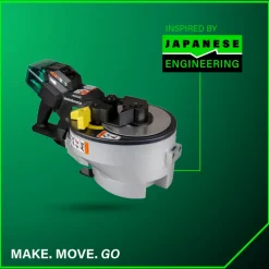 Clearance VB3616DAM 36V MultiVolt Portable Cordless Rebar Bender/Cutter Kit (4 Ah) Copper And Pvc Cutters