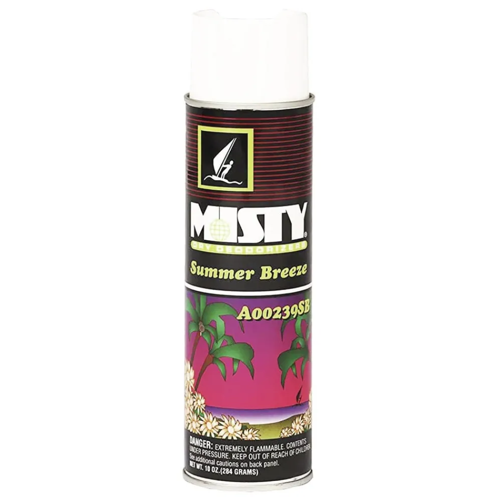 Online 10 oz. Aerosol Spray Handheld Air Deodorizer - Summer Breeze (12/Carton) Odor Control