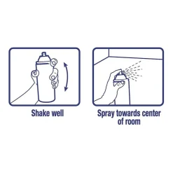 Online 10 oz. Aerosol Spray Handheld Air Deodorizer - Summer Breeze (12/Carton) Odor Control