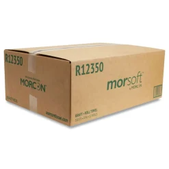 MORSOFT UNIVERSAL ROLL TOWELS, 8-in X 350 FT, BROWN, 12 ROLLS/CARTON Cleaning & Janitorial Supplies