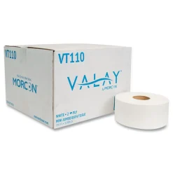 Online 2-Ply Septic Safe 17 ft. Bath Tissues - Jumbo, White (12 Rolls/Carton) Paper & Dispensers