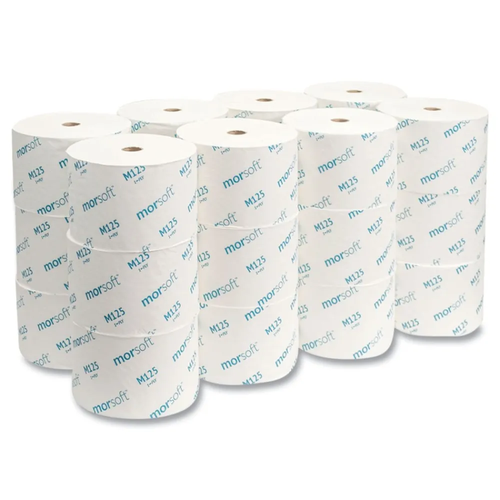 Best 1-Ply Small Core Septic-Safe Bath Tissue - White (2500 Sheets/Roll, 24 Rolls/Carton) Paper & Dispensers