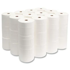 Clearance SMALL CORE BATH TISSUE, SEPTIC SAFE, 2-PLY, WHITE, 1000 SHEETS/ROLL, 36 ROLL/CARTON Cleaning & Janitorial Supplies