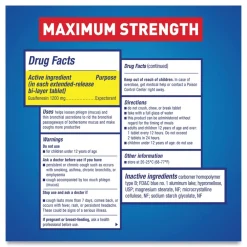 Online 14-Tablets Maximum Strength Expectorant Emergency Response