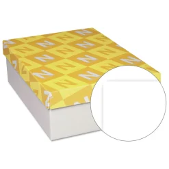 Clearance 4.13 in. x 9.5 in. CLASSIC CREST Commercial Flap Gummed Closure #10 Envelope - Avon Brilliant White (500/Box) Mailing, Packing & Shipping