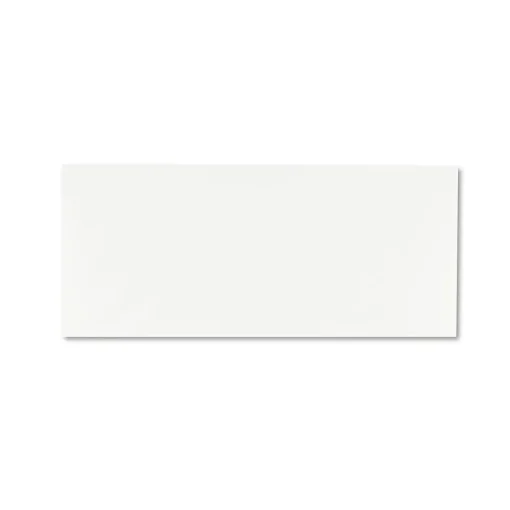 Clearance 4.13 in. x 9.5 in. CLASSIC CREST Commercial Flap Gummed Closure #10 Envelope - Avon Brilliant White (500/Box) Mailing, Packing & Shipping