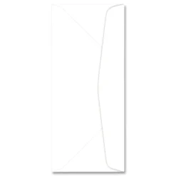 Outlet 4.13 in. x 9.5 in. CLASSIC CREST Commercial Flap Gummed Closure #10 Envelope - Classic Natural White (500/Box) Mailing, Packing & Shipping