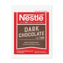 12096919 0.71 oz Hot Cocoa Mix Packet - Dark Chocolate (300/Carton) Food And Snacks