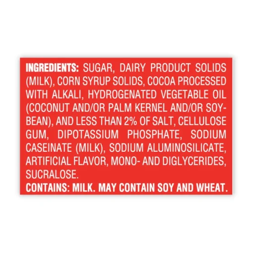 12096919 0.71 oz Hot Cocoa Mix Packet - Dark Chocolate (300/Carton) Food And Snacks