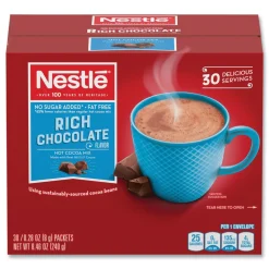 Outlet 12240821 0.28 oz Hot Cocoa Mix Packet - Rich Chocolate (180/Carton) Food And Snacks
