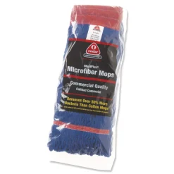 Discount MaxiPlus Microfiber Loop-End Mop, Microfiber, 24 oz, Blue Cleaning & Janitorial Supplies