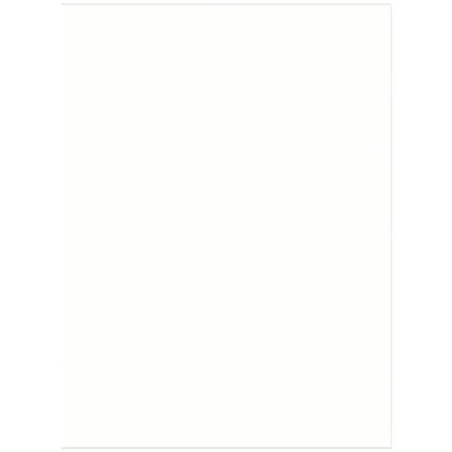Best 9 in. x 12 in. 76 lbs. Text Weight Tru-Ray Construction Paper - White (50 Packs/Carton) Paper & Printables