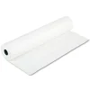 Discount P0063000 35 lbs. Wrapping Weight 36 in. x 1000 ft. Rainbow Duo-Finish Colored Kraft Paper - White (1-Roll) Arts & Crafts Supplies