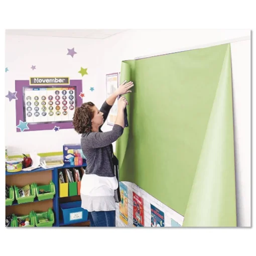 Outlet P0063120 Rainbow Duo-Finish 36 in. x 1000 ft. Colored Kraft Pape - Lite Green Paper & Printables