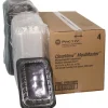 New 13.3 in. x 8.4 in. x 4 in. ClearView MealMaster Chicken Barn - Black/Clear (105/Carton) Tabletop And Serveware