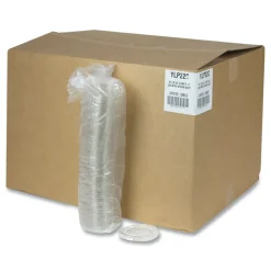 New 12 oz./14 oz./16 oz./20 oz. Cold Cup Lids - Clear (1680/Carton) Tabletop And Serveware