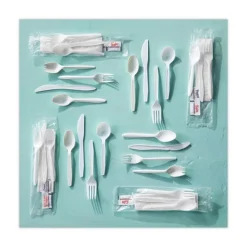 Discount Fieldware Mediumweight Spork Cutlery - White (1,000/Carton) Tabletop And Serveware