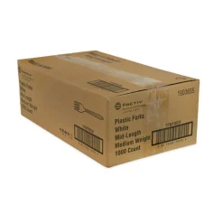 Sale Fieldware Mediumweight Fork Cutlery - White (1,000/Carton) Tabletop And Serveware
