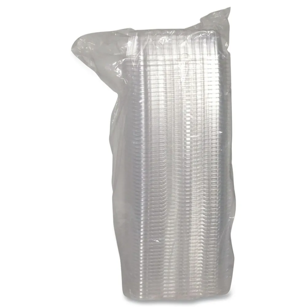 Best 17S Deep Dome 8.3 in. x 4.8 in. x 2.1 in. Plastic OPS Dome-Style Lid - Clear Tabletop And Serveware