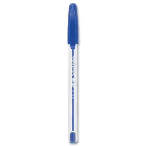 Sale Medium 1 mm InkJoy 50ST Stick Ballpoint Pen - Blue Ink/Clear Barrel (60/Pack) Pens, Pencils & Markers
