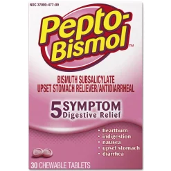 Discount Chewable Tablets, Original Flavor, 30/box, 24 Box/carton Emergency Response