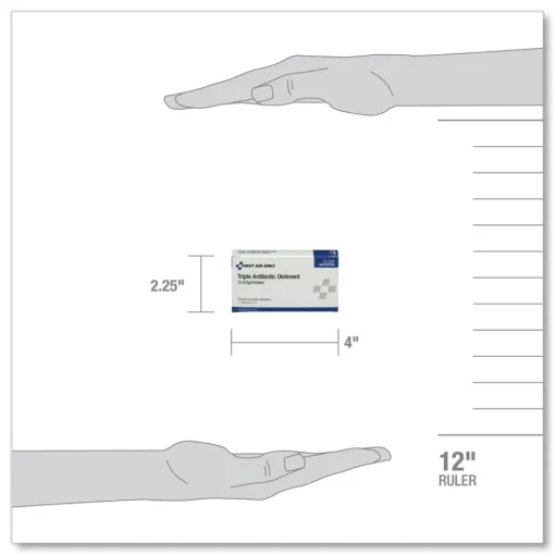 Sale Triple Antibiotic Ointment Packet (12/Box) Emergency Response