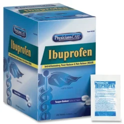 Ibuprofen Pain Reliever (125/Box) Emergency Response