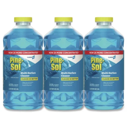 Hot 80 oz. CloroxPro Concentrated Multi-Surface Cleaner - Sparkling Wave Scent (3/Carton) Cleaning & Janitorial Supplies