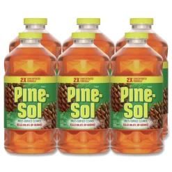 New 80 oz. Concentrated Multi-Surface Disinfectant Cleaner - Pine Scent (6/Carton) Cleaning & Janitorial Supplies