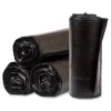 Sale 38 in. x 58 in. 1.35 mil 60 gal. Eco Strong Plus Can Liners - Black (100/Carton) Trash & Waste Bins