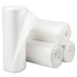 Best Eco Strong Plus 40 in. x 46 in. 16 mic 40 Gallon Can Liners - Natural (250/Carton) Trash & Waste Bins