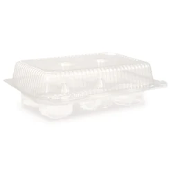 Clearance Bakery Containers, Muffin/Cupcake, 7.25 x 9.88 x 3.13, Clear, 250/Carton Tabletop And Serveware