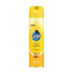 Online 9.7 oz Aerosol Spray Furniture Polish - Orange Clean Scent Cleaning & Janitorial Supplies