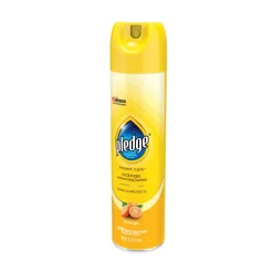 Online 9.7 oz Aerosol Spray Furniture Polish - Orange Clean Scent Cleaning & Janitorial Supplies