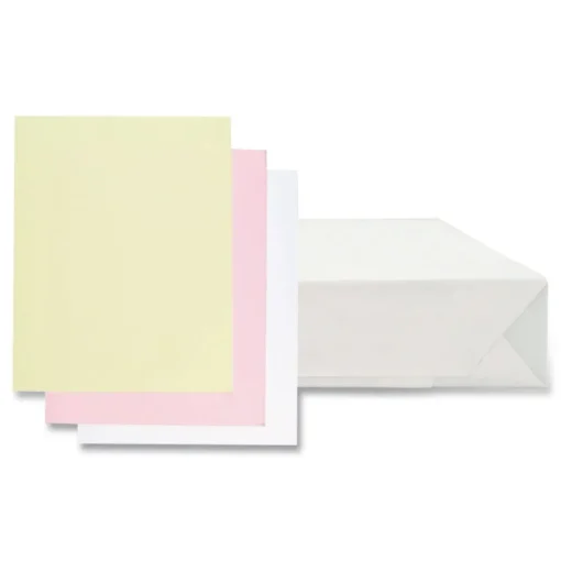 Clearance 8.5 in. x 11 in. 3-Part Digital Carbonless Paper - White/Canary/Pink (5010/Carton) Cleaning & Janitorial Supplies