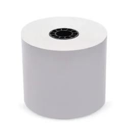 Best ICX90230088 3.15 in. x 270 ft. Sticky Media - White (12 Rolls/Carton) Paper & Printables