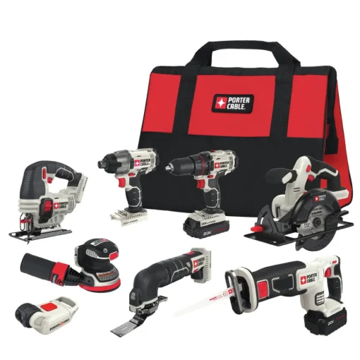 Discount 20V MAX Lithium-Ion 8-Tool Combo Kit Combo Kits